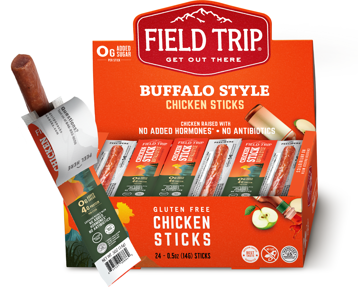 Buffalo Style .5oz (Chicken) — Field Trip Snacks